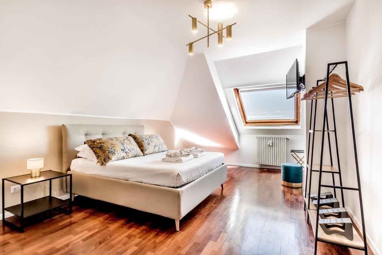Bbhome Penthouse Bright And Elegant Metro Conca D'Oro Róma Kültér fotó